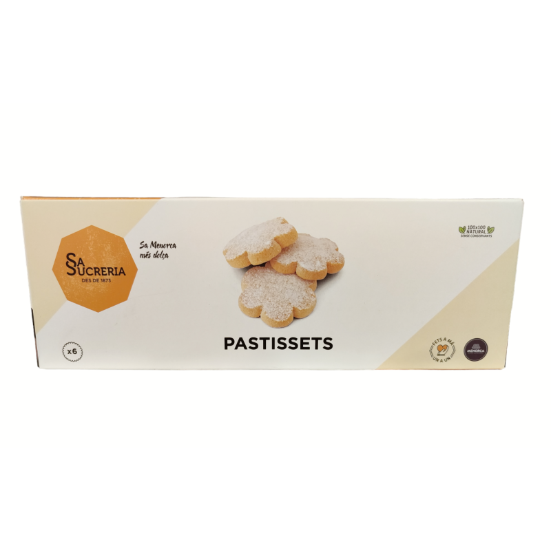 Pastissets caja 6 unidades