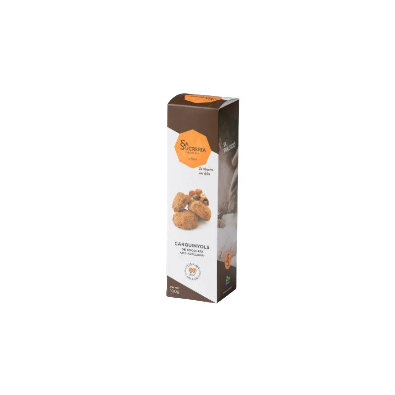 Carquinyols chocolate y avellana